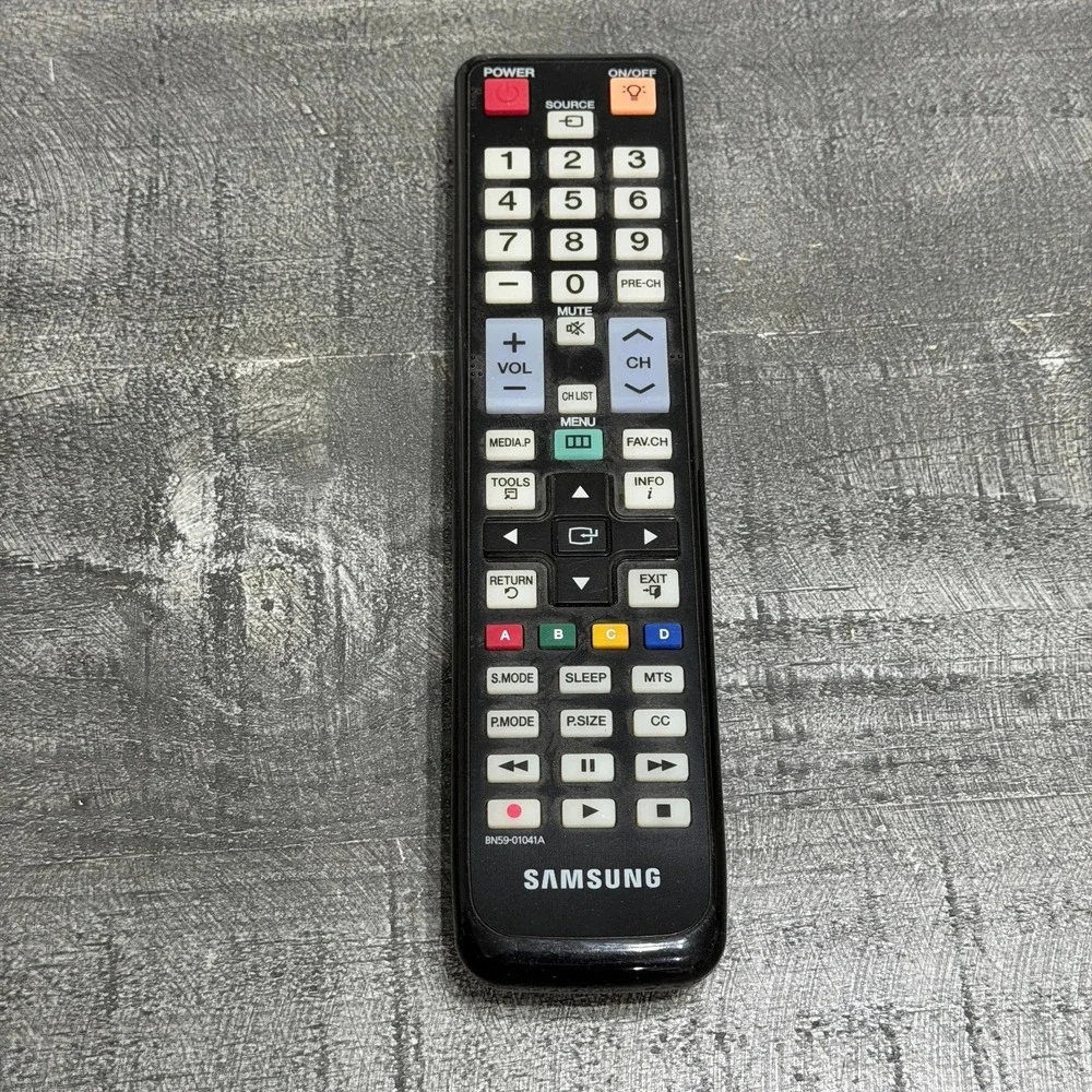 Samsung BN59-01041A LCD TV Remote UN46C6300SFXZA UN46C5000QFXZA Black OEM